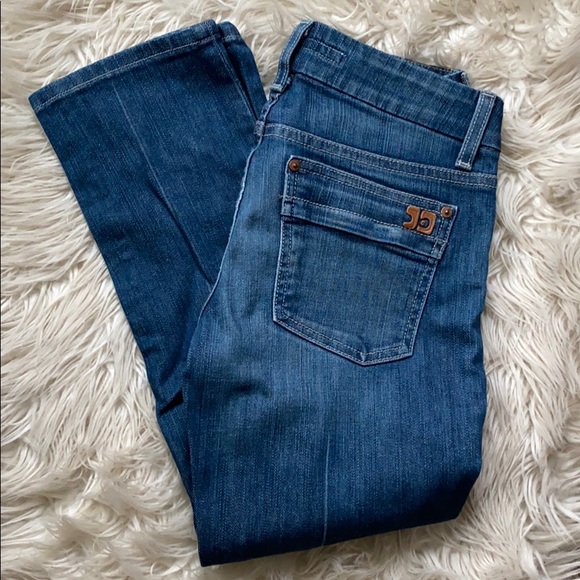 Joe’s Jeans Honey crop Clayton cropped blue jeans - Picture 2 of 16